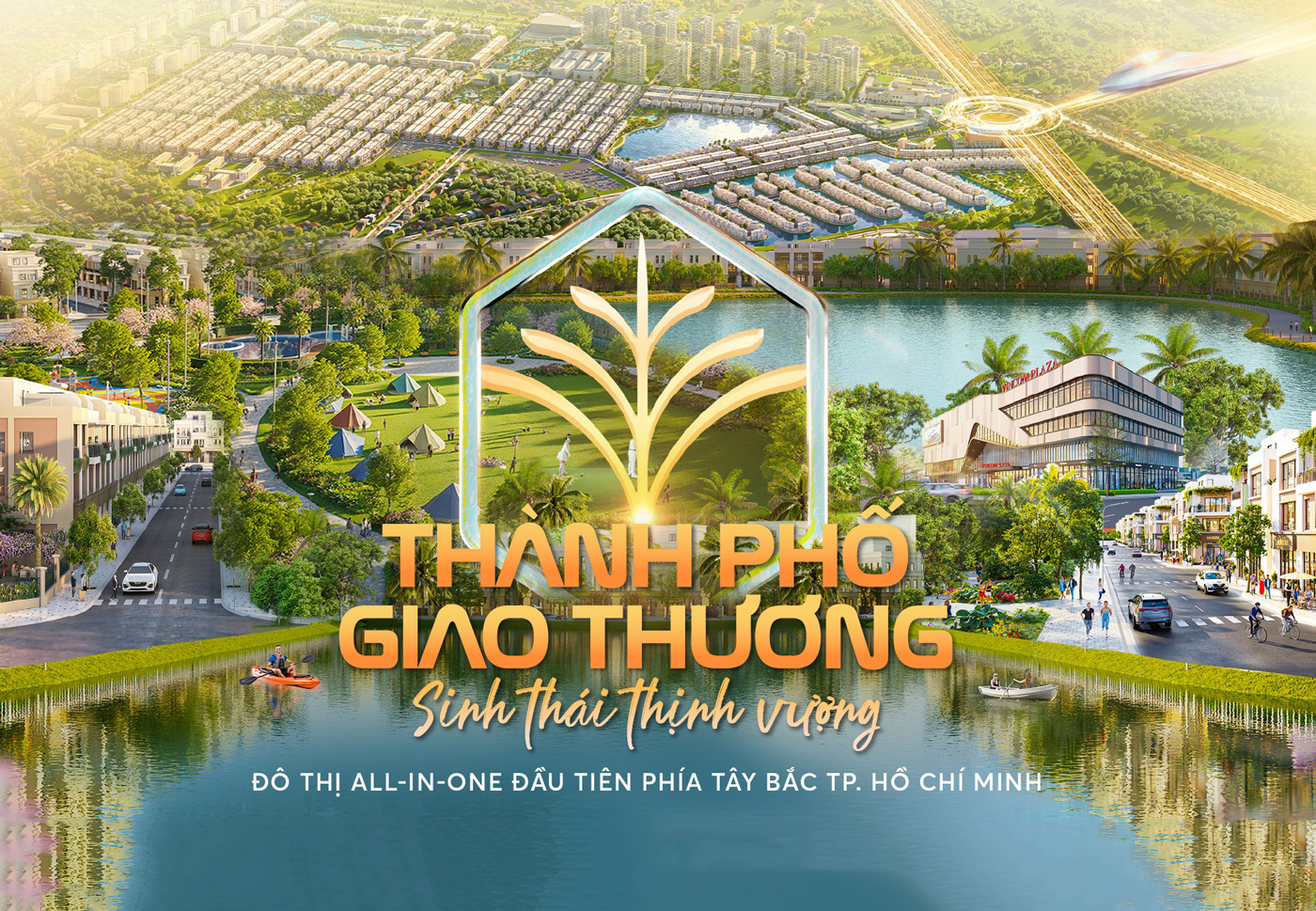 Phối cảnh tổng quan dự án Vinhomes Green City