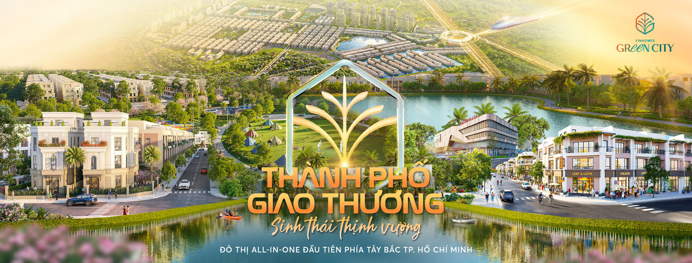 Phối cảnh tổng quan dự án Vinhomes Green City
